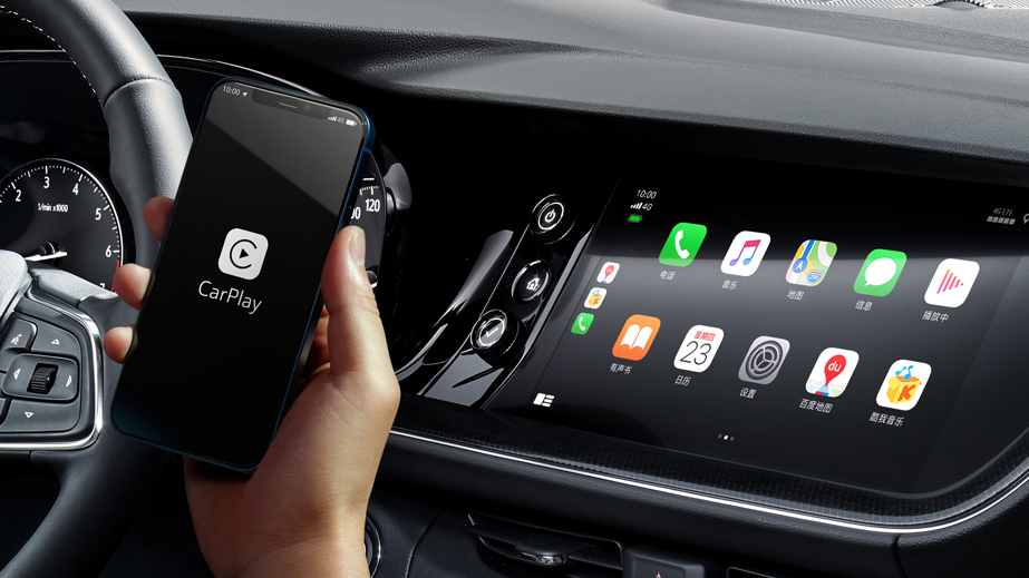 无线Apple CarPlay
智能手机映射