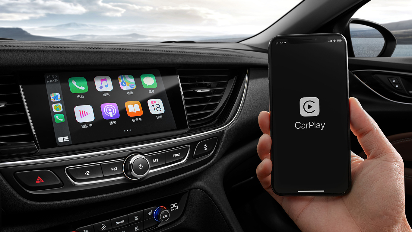无线Apple CarPlay智能手机映射