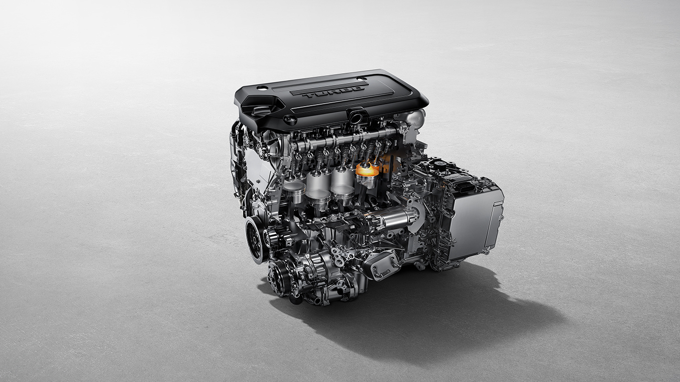 2.0T可变缸涡轮增压发动机+9速HYDRA-MATIC智能变速箱